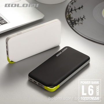 2017 lastest Aluminium alloy power bank with usb port for phone device
